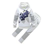 Vnnigmn Costume DJ per bambini, costume Halloween Cosplay felpa con cappuccio ragazzi appassionati di musica accessori (felpa, altezza 140 cm)