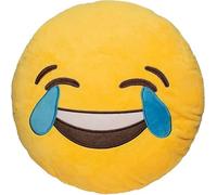 Vnnigmn Cuscino Emoticon Smiley Carino Decorazione per Casa | Tessuto molto morbido, imbottitura in cotone PP, perfetta come decorazione o regalo