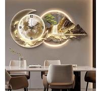 Vnook Moderno murale Minimalista di Lusso Illuminato a LED, Dipinto murale di Sfondo for Divano del Soggiorno, Dipinto Decorativo Creativo for Sala da Pranzo, Arte murale for l'atmosfera Domestica.