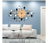 Vnook Orologio Creativo in Stile Nordico, Silenzioso for Uso Domestico, Orologio da Parete Minimalista for Soggiorno e Sala da Pranzo.