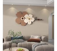 Vnook Orologio da Parete Silenzioso, Elegante e Creativo, for Uso Domestico, Sala da Pranzo, Decorazione di Sfondo for l'ingresso, Orologio Moderno e Minimalista.