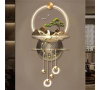 Vnook Quadro da Parete Stereo 3D con Luce LED - Decorazione Moderna con Paesaggio Astratto, Dipinto da Appendere for Soggiorno, Ufficio, Camera da Letto, corridoio