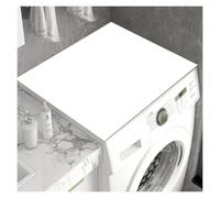 Vnook Tampone Lavatrice da banco, tampone Antipolvere Frigorifero, Protezione asciugatrice, Fango diatomeico, Assorbente e Lavabile, for Lavatrice e asciugatrice Domestica(White,60x90cm)