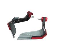 VNRQJLSN Paramani Moto Paramani Protezioni Manubrio Parabrezza per Benelli TRK502X TRK251 per TRK 251 Paramani per Motocicletta(Rosso)