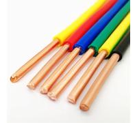 VNsdSD Cavo elettrico 14AWG, filo di rame solido 220V 380V Cavi alimentazione elettrica unipolari(Black,10meter)