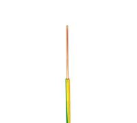 VNsdSD Cavo elettrico 18AWG in rame pieno Cavi di alimentazione elettrica 220V 380V unipolari(Yellowgreen,5meter)