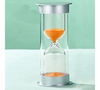 VNsdSD Clessidra di Sicurezza for Bambini con Doppia Protezione, Timer a Clessidra Colorati for aule, casa, lavarsi i Denti, for Gamer(Oranje,5 Minutes)