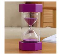 VNsdSD Clessidra for Bambini, Timer da Cucina 15/20/30/60 Minuti, Gestione del Tempo for, Aula, Gioco, Ufficio a casa, Scuola a(Purple,20 Minutes)