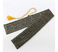 VNsdSD Custodia for Tai Chi, tessuto damascato da 51 pollici s Kendo Katana giapponese Samurai Wakizashi Borsa for trasporto spada con nappa dorata,A