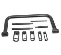 VNSMM 10 Pezzi/Set di Strumenti per la rimozione del paraolio della valvola, compressore a Molla per Motocicletta