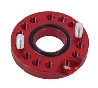 VNSMM Motoseghe Kit carburatore Adattatore per Flangia del carburatore CNC da 22 mm per Moto, regolatore del collettore di aspirazione, Adatto per Yamaha, Adatto per Kawasaki(Red)