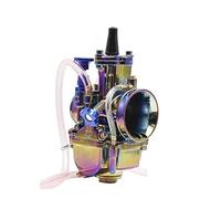 VNSMM Motoseghe Kit carburatore Adatto per carburatori PWK, Moto, Motori 4T, Scooter, Moto da Cross, ATV, 21, 24, 26, 28, 30, 32, 34 mm con Getto di Potenza.(21mm)