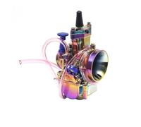 VNSMM Motoseghe Kit carburatore Adatto per carburatori PWK, Moto, Motori 4T, Scooter, Moto da Cross, ATV, 21, 24, 26, 28, 30, 32, 34 mm con Getto di Potenza.(28mm)