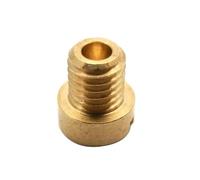 VNSMM Motoseghe Kit carburatore Confezione da 10 Pezzi Getto Principale carburatore M6 M5 6mm 5mm Filettatura per ugello iniettore carburatore DellOrto BGM Motoforce Misura 50-200(88-108 (M6))