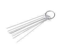 VNSMM Motoseghe Kit carburatore Strumenti di Pulizia per Automobili, motociclette, Quad, saldatori, carburatori, motoseghe, getti di Sporco di Carbonio, Aghi di Pulizia(Needles)