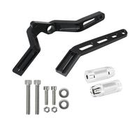 VNSMM Pedale del cambio 1 leva del cambio regolabile per moto cromata/nera, con meccanismo a punta-tacco, adatta per Harley Nightster RH975/S in alluminio.(Chrome)