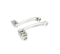 VNSMM Pedale del cambio Leva del cambio con punta e tallone per moto, adatta per Harley Touring, Road King, Street, Electra Glide, Softail, Trike(Chrome)