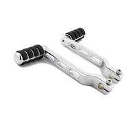 VNSMM Pedale del cambio Leve del cambio con punta e tallone per moto, adatte per Harley Touring, Softail, Road King, Electra Glide, Tour Glide, Trike(B)