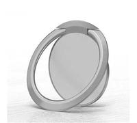 VNSMM Soporte Movil Coche Supporto Telefono Auto Supporto per Presa telefonica Supporto Magnetico Universale per Auto Supporto per Telefono Accessori Anello per Dito(Silver)