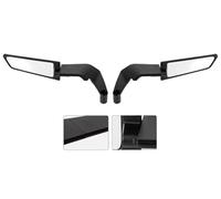 VNSMM Specchietti Moto Manubrio Specchietto retrovisore Laterale per Moto Adatto per Kawasaki Z1000 Z900 Z800 Z750 Z650 Z400 Z300 Z250 Z125 Girevole Regolabile Retrovisore Moto Set