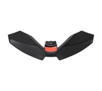 VNSMM Spoiler per Labbro Adatto per Yamaha MT-09 2024 2025, Piccole Alette, Spoiler, Ala aerodinamica, Accessori per Moto, carenatura ad Ala Fissa Spoiler Anteriore(Matte Black)