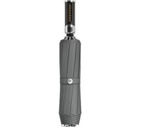 VNVFJKLO Ombrello, Ombrello da Viaggio Pieghevole Antivento, 10 Stecche Che Si aprono e chiudono automaticamente, Adatto for Uomini Donne(Grey)