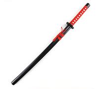 VNVFJKLO Spada da Samurai in Stile Anime, Spada da Samurai con Fodero, Accessori for Armi Cosplay, Spada in Legno, Decorazione for la casa e Collezione