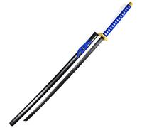 VNVFJKLO Spada da Samurai in Stile Anime, Spada da Samurai con Fodero, Lunga Spada di Legno, usata for Collezione, Oggetti Scena for Animazione Cosplay, Esposizione Domestica