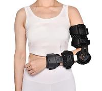 VNVFJKLO tutore per Il Gomito, Tutore Post-operatorio for Gomito for sindrome del Tunnel cubitale, Terapia Fisica e Recupero, for Sonno Lavoro, for Donna, Uomo, Sinistra(Right)