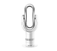 VNVFJKLO Ventilatori verticali, Ventilatore senza lama Raffreddamento e riscaldamento dell'aria a doppio scopo Circolazione domestica da pavimento a torre piccola(Silver)