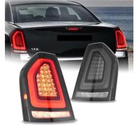 VNXWHKGN luce posteriore Per Chrysler 300C 2011-2014 Coppia Di Fanali Posteriori A LED, Indicatori Di Direzione, Freno E Retromarcia, Accessori Per Auto, Styling Auto