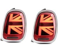 VNXWHKGN luce posteriore Per Mini Cooper F55 F56 F57 2014-2019 Coppia Di Luci Posteriori A LED UNION JACK LCI ROSSE Fanale Posteriore Con Animazione