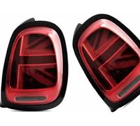 VNXWHKGN luce posteriore Per Mini Cooper F55 F56 F57 2014-2019 Coppia Di Luci Posteriori A LED UNION JACK LCI ROSSE Fanale Posteriore Con Animazione