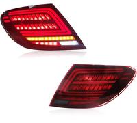 VNXWHKGN luce posteriore Per W204 2007-2014 1 Coppia Di Gruppi Ottici Posteriori A LED Per Auto, Luci Di Stop A LED, Luci Di Coda A Sfarfallio, Luci Di Coda DRL