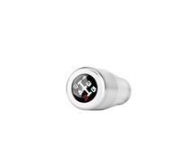 VNXWHKGN pomello del cambio Per Cambio Manuale A 5 Marce Leva Cambio Universale M8 M10 M12 Racing(SILVER)