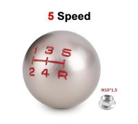 VNXWHKGN pomello del cambio Per Tutte Le Auto Con Cambio Manuale A 5-6 Velocità Testa Della Leva Del Cambio A Sfera M8*1,25 M10*1,25 M10*1,5(5 SPEED ALUMINUM)