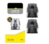 VO-OPOO Vmate Cartuccia Topfill Pod 3 ml (0,4ohm 2 pz/confezione) [RDL 18-30 W] Per Vthru Pro Kit Vmate E Kit Vmate Pro Kit Vmate Max Kit Vmate E2 Kit E-Sigaretta Originale - No Nicotine