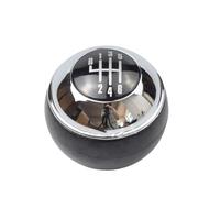 VOALVT Marce Pomello Cambio Per Mini R50 Per One D R52 R53 Per Cooper S 3 Porte 2002-2008 Pomello Del Cambio A 5/6 Velocità Per Auto Leva A Sfera Manuale(Black 6 Speed)