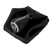 VOALVT Marce Pomello Cambio Per Peugeot 206 406 Accessori Per Auto Cambio Manuale 5 Marce Cuffia Pomello In Pelle Copri Leva(WHITE)