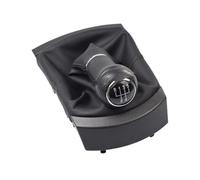 VOALVT Marce Pomello Cambio Pomello Del Cambio A 5 Marce Car-Styling Per Seat Per Ibiza 2002-2010 Con Cuffia In Similpelle(5 Speed Black Line)