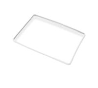 VOALVT Protettiva Navigazione Per Tesla Per Model 3 Y Cornice Protettiva Silicone Display Controllo Centrale Protezione Schermo Navigazione Accessori Per Auto(White)