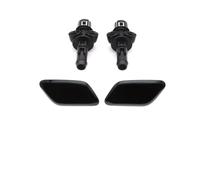 VOALVT Tappi Lavafari Auto per Toyota per AVENSIS per T25 2006-2008 Kit Riparazione Ugello Attuatore Pompa Lavafari Pulizia Fari con Getto Dacqua(Black Set)