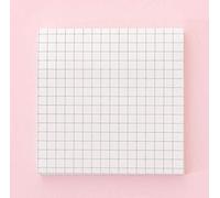 VOANZO 10 foglietti adesivi quadrati piccoli 7,5 x 7,5 cm, foglietti adesivi minimalisti creativi per ufficio, scuola e casa (80 fogli per blocco)