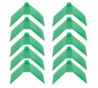 VOANZO 10 Pezzi Supporto per Piccione Viaggiatore Supporto per Piccione Viaggiatore per Uccelli Forniture per piccioni Supporto per Piccione Viaggiatore in plastica Ideale per piccioni Pappagalli