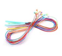 VOANZO 12 pezzi uncinetto set con cavo in plastica ABS tappeto tappeto tessere ferri da maglia per principianti all'uncinetto o per uso professionale