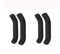 VOANZO 2 Paia Copertura Protettiva Impugnatura Manicotto Leva Freno Bicicletta, Copertura Antiscivolo in Silicone Maniglia Freno per Ciclismo Mountain Road Bike (Nero)