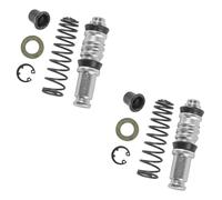 VOANZO 2 Set di Kit di ricostruzione del Cilindro Principale per la Riparazione della Pompa Freno e Frizione della Motocicletta, aste del pistone del Cilindro Principale da 12,7 mm e Accessori