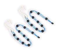 VOANZO 2PCS calzini organizzatore calzini morsetti per lavatrice e asciugatrice supporto calzino per lavaggio asciugatura e finitura di calzini -blu