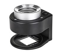 VOANZO 30X Moneta Magnifier USB Ricaricabile 6 Luci Portatile Metallo Occhio Loupe Cucire Lente d'Ingrandimento per Tessile Ottico Gioielli Strumento