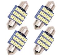 VOANZO 4 Pezzi 31 mm Marine LED Lampadine di Ricambio 12 Volt Luce di Navigazione per Barche Lampadina per Barca Luce di Ancoraggio Luci di Ponte Luce di Prua Luci di poppa Lampadina